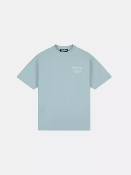 Malelions permanent vacation t-shirt ice blue