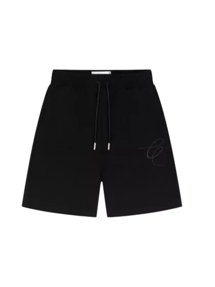 Malelions ribbed shorts black