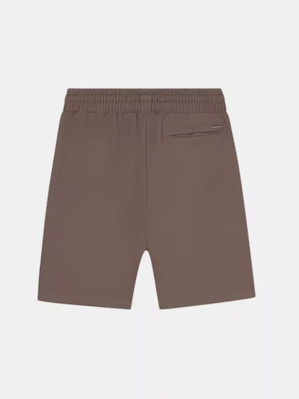 Malelions ribbed shorts brown