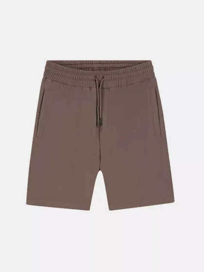 Malelions ribbed shorts brown