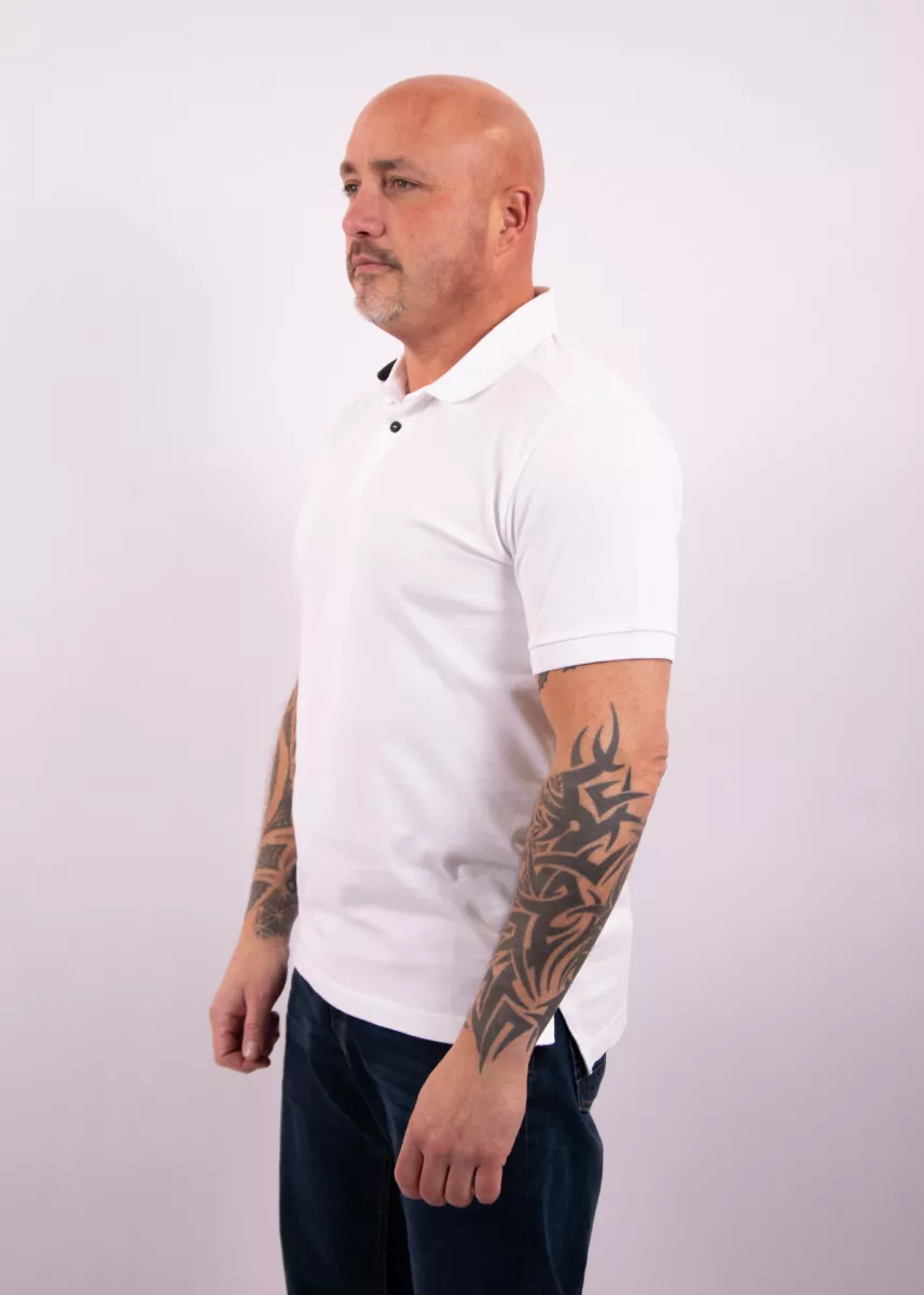 Ma.Strum Volt Jersey Polo 3 Ma.Strum mas4579 m100 optic white