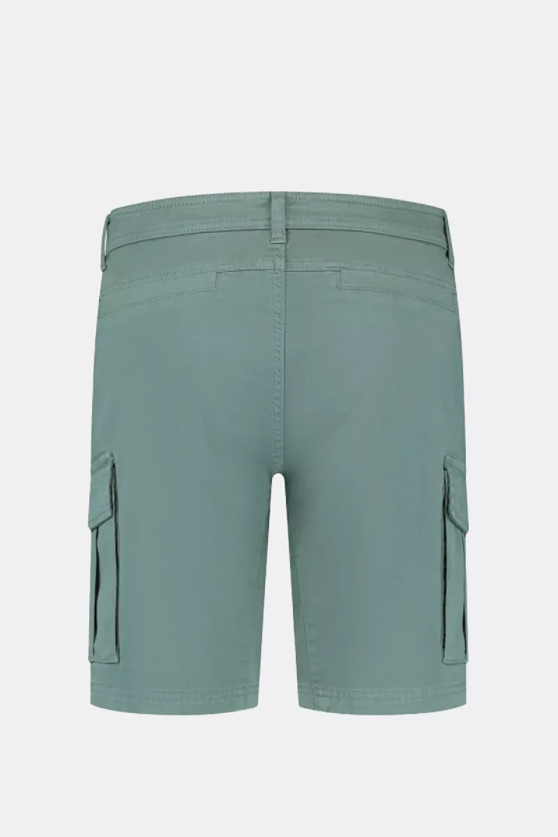 Pure Path Garment Dye Cargo Short 5 Pure Path 24010508 76 faded green