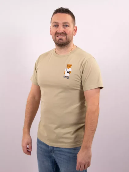 Baron Filou clxix embroidered t-shirt sage