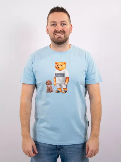 Baron Filou clxv t-shirt light blue