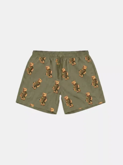 Baron Filou clxvi swim shorts allover sage