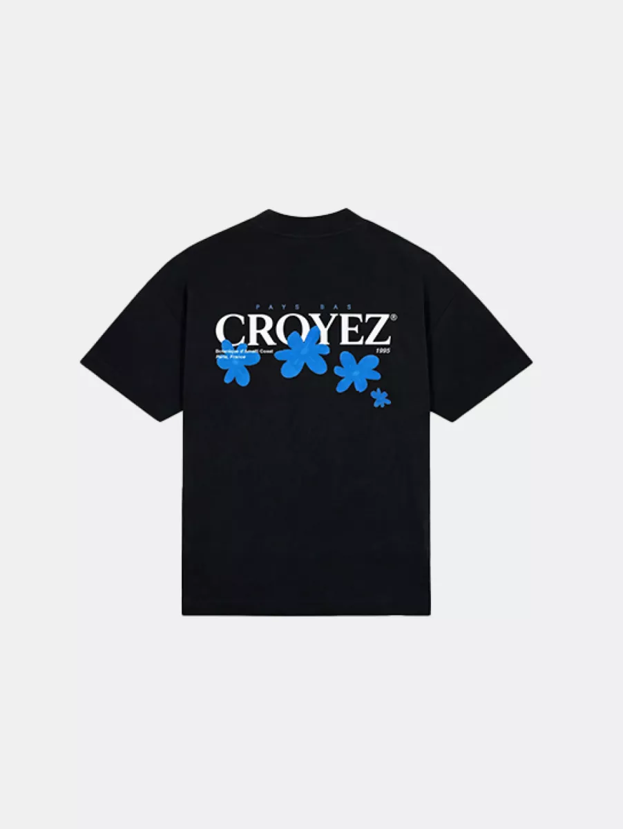 Croyez Botanique T-Shirt 2 Croyez botanique t-shirt black/tiffany blue