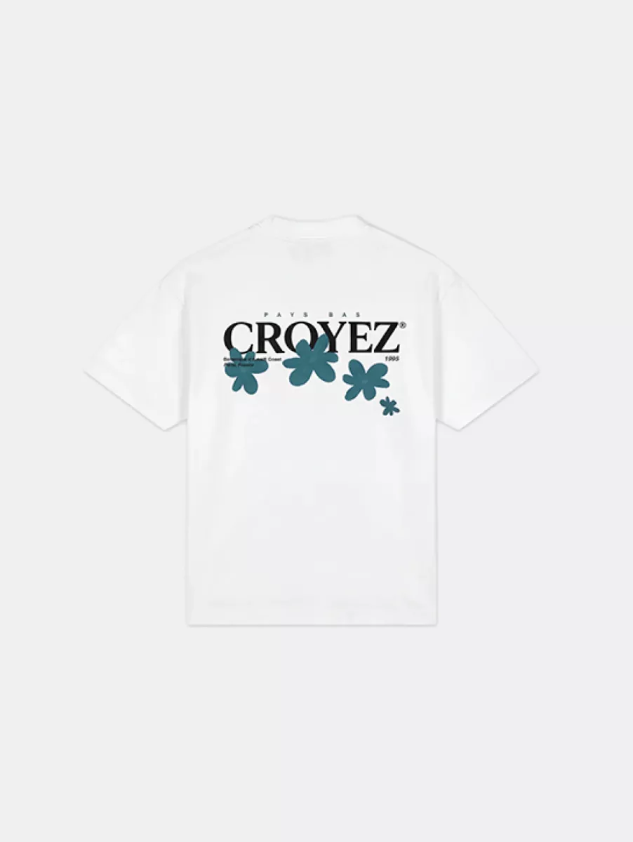 Croyez Botanique T-Shirt 2 Croyez botanique t-shirt white/dark teal