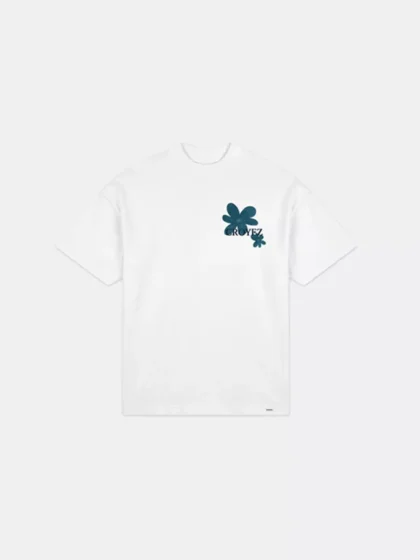 Croyez botanique t-shirt white/dark teal