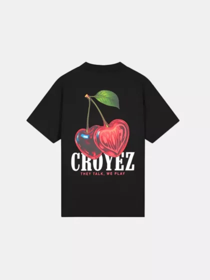 Croyez cerise d'amour t-shirt black