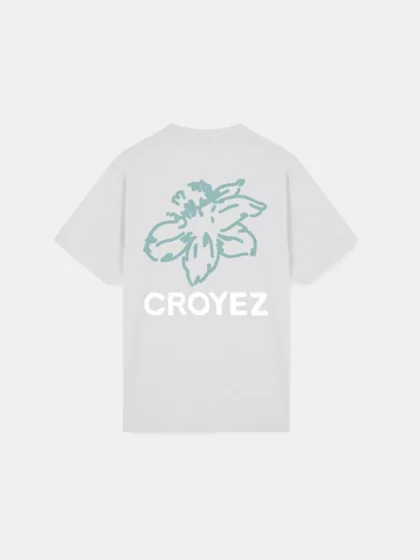 Croyez gardener t-shirt light grey