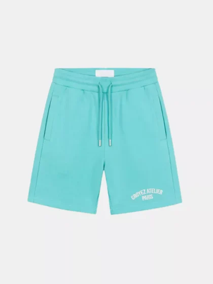 Croyez heavyweight atelier short tiffany blue