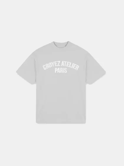 Croyez heavyweight atelier t-shirt light grey