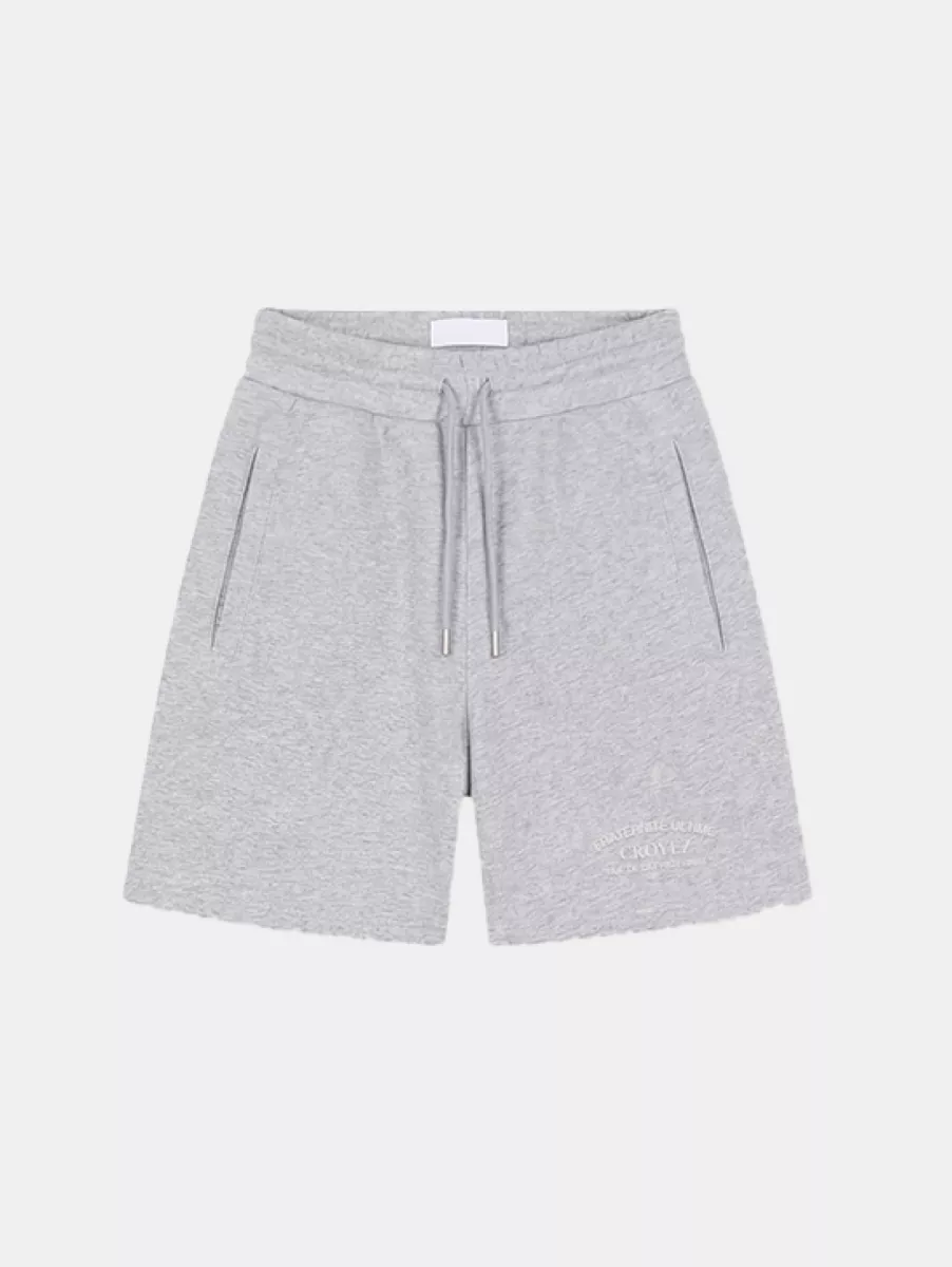Croyez Original Fraternite Shorts 1 Croyez original fraternite shorts grey melange