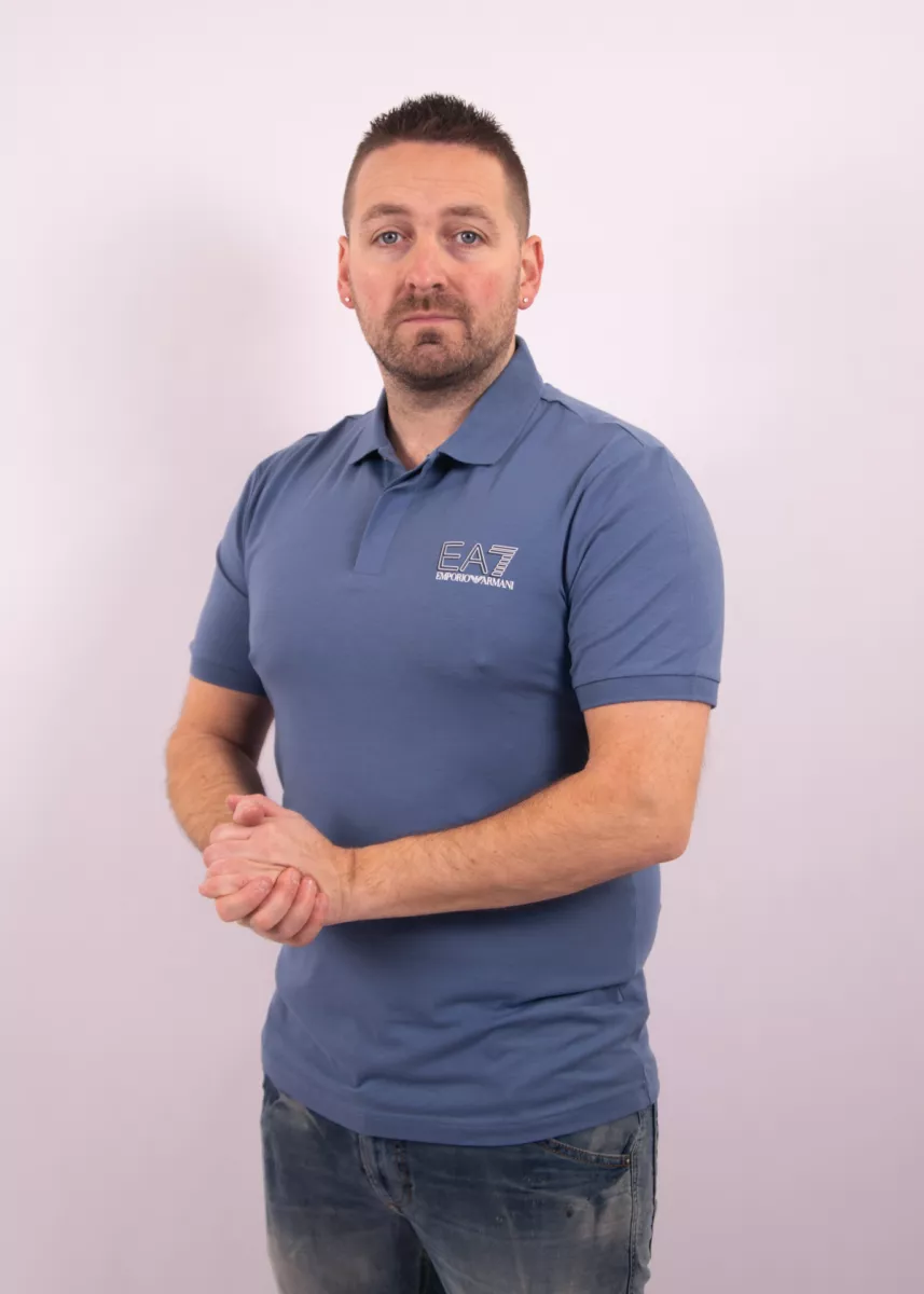 EA7 Visibility Polo Shirt 2 EA7 7m001311 af10373 ub064