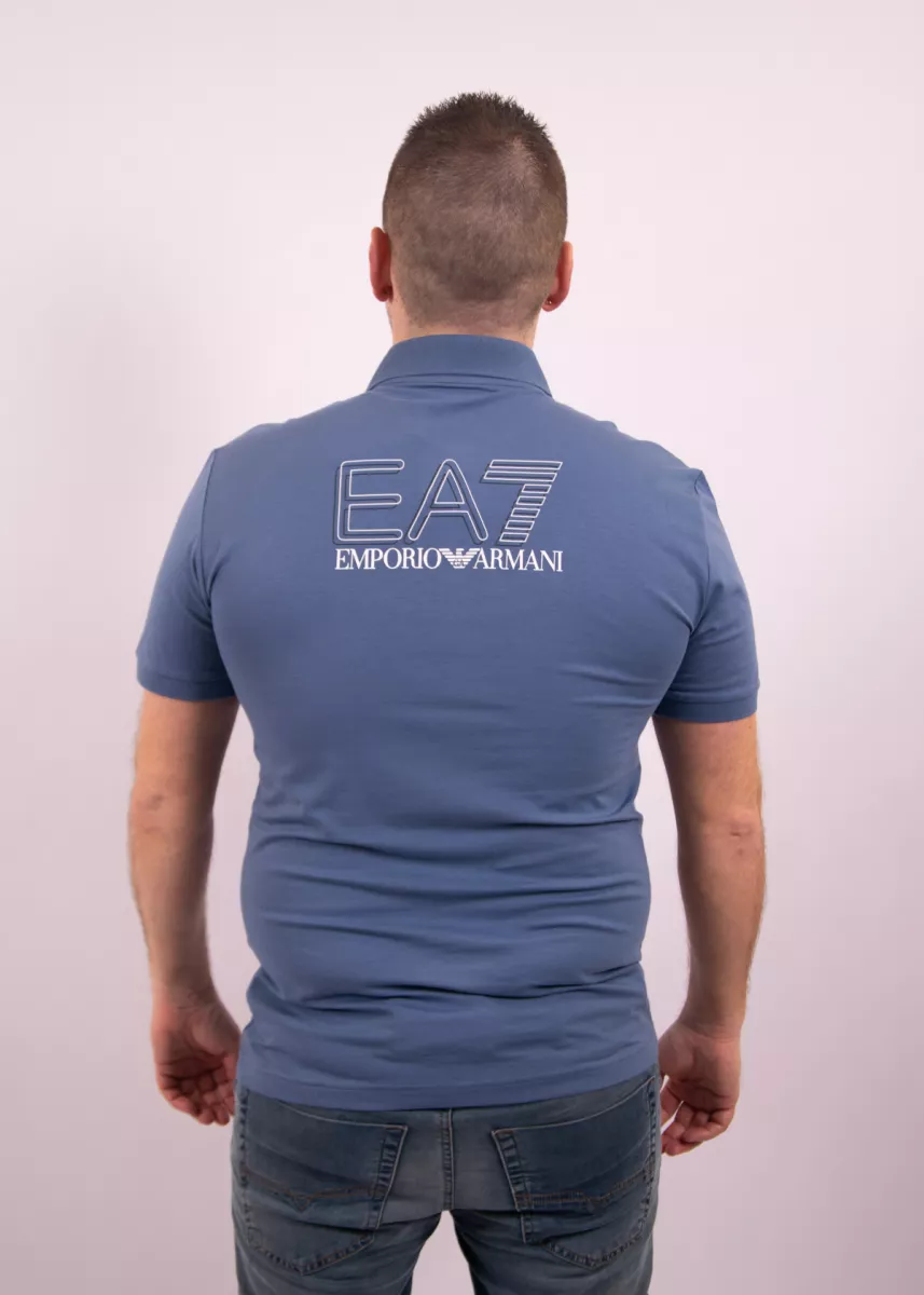 EA7 Visibility Polo Shirt 3 EA7 7m001311 af10373 ub064
