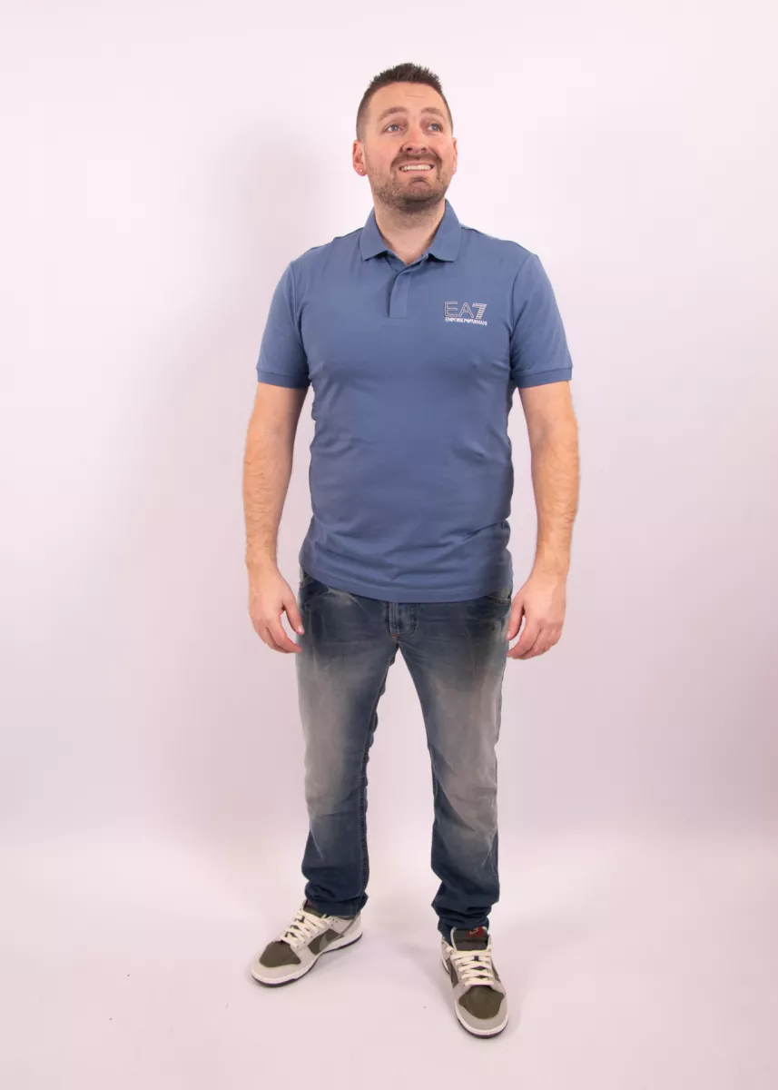 EA7 Visibility Polo Shirt 4 EA7 7m001311 af10373 ub064