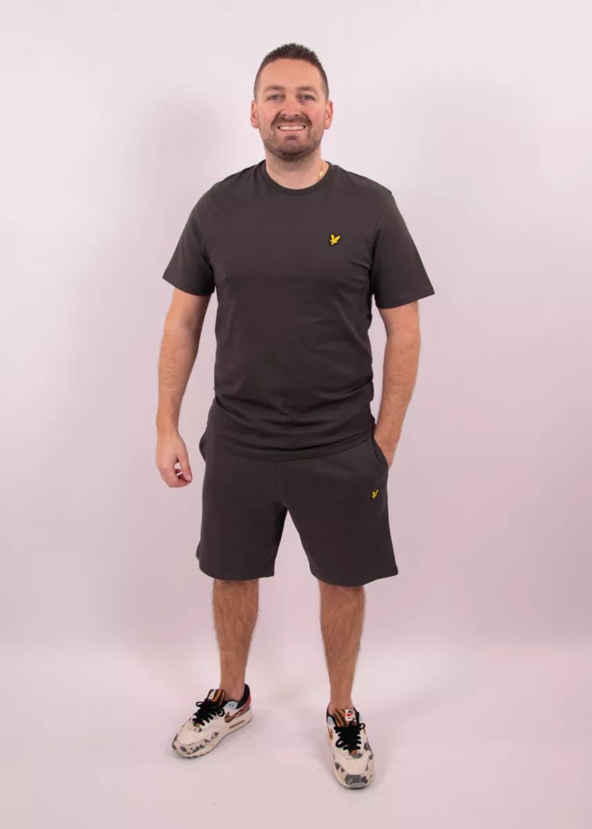 Lyle & Scott Sweat Short 5 Lyle & Scott ml414vog w635 gunmetal