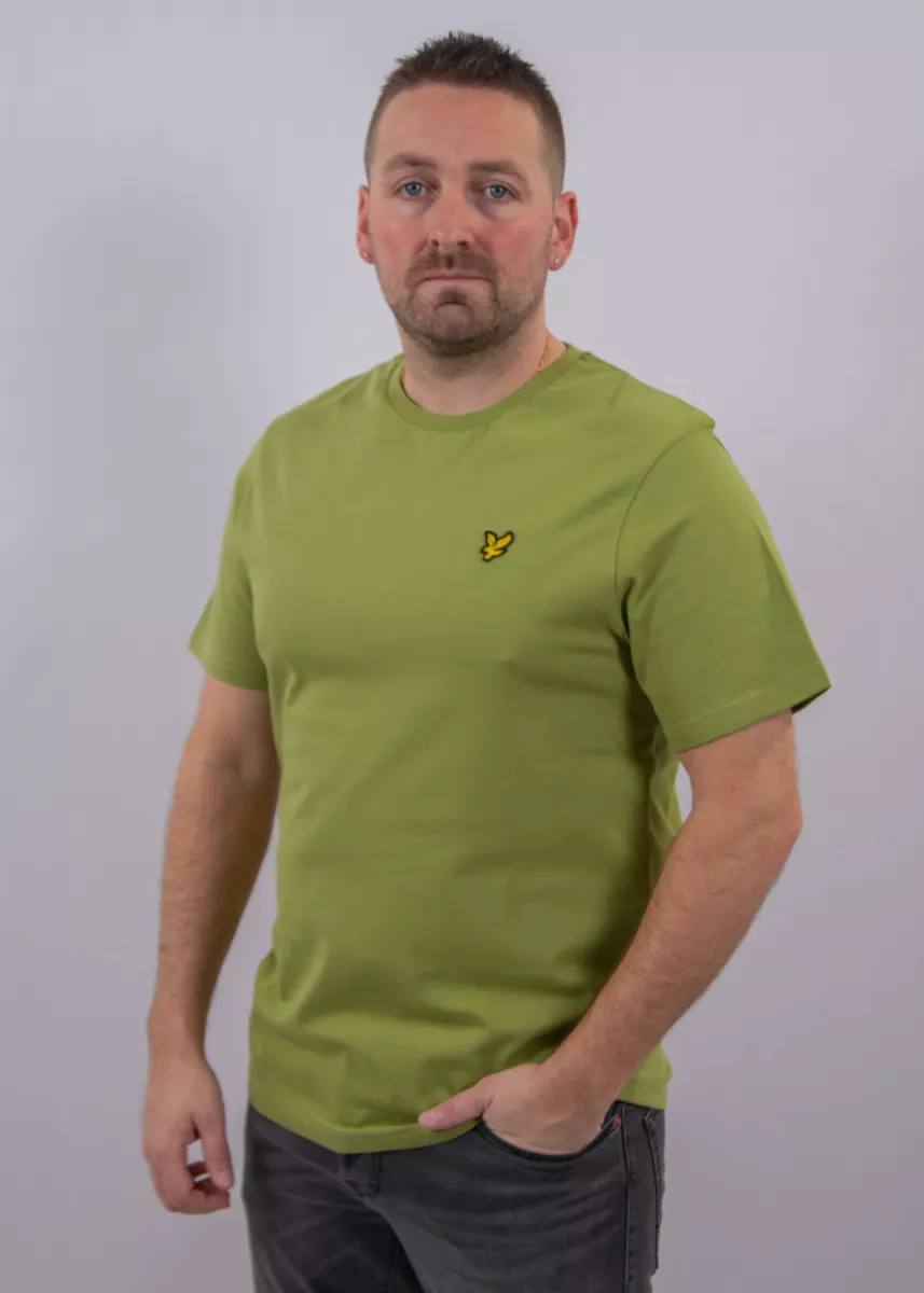 Lyle & Scott Plain T-Shirt Y123 3 Lyle & Scott ts400vogt y123 shrub green