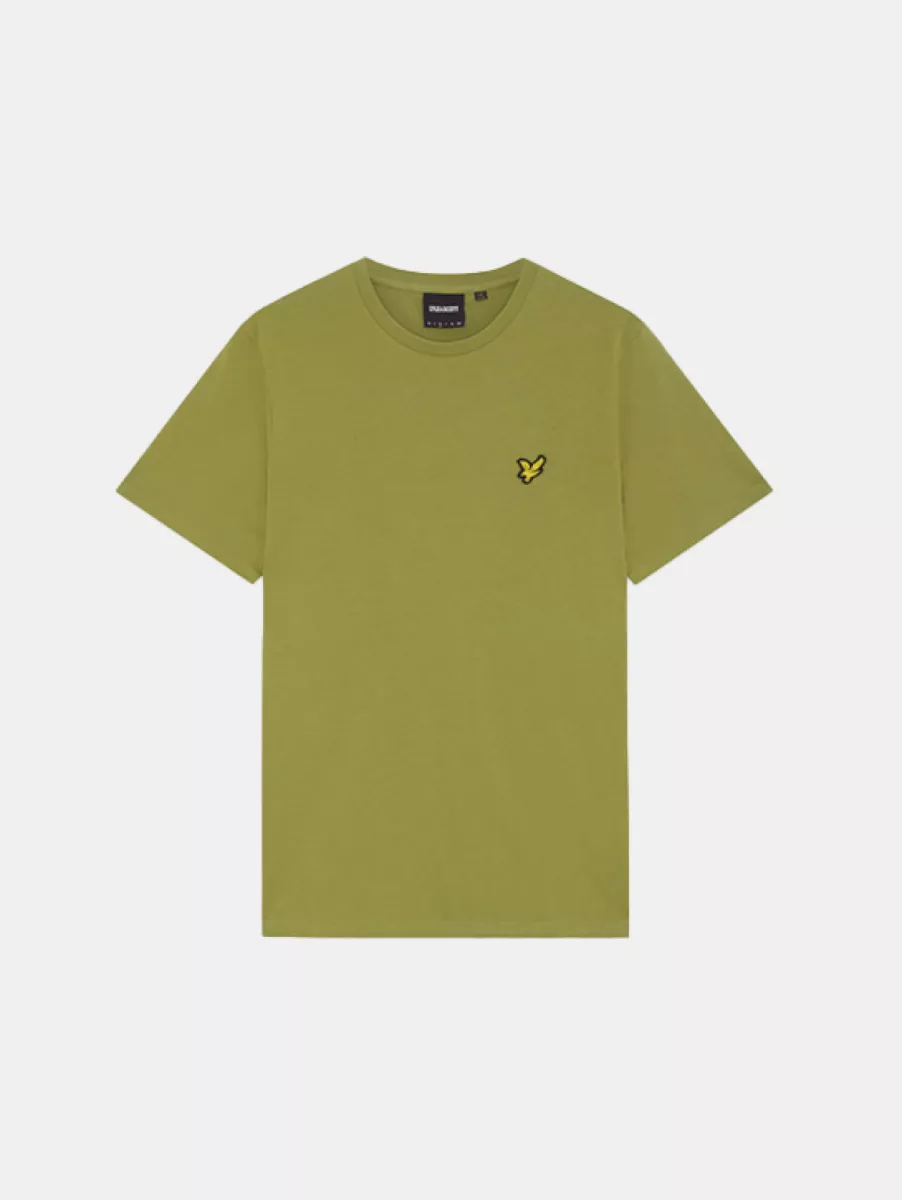 Lyle & Scott Plain T-Shirt Y123 1 Lyle & Scott ts400vogt y123 shrub green