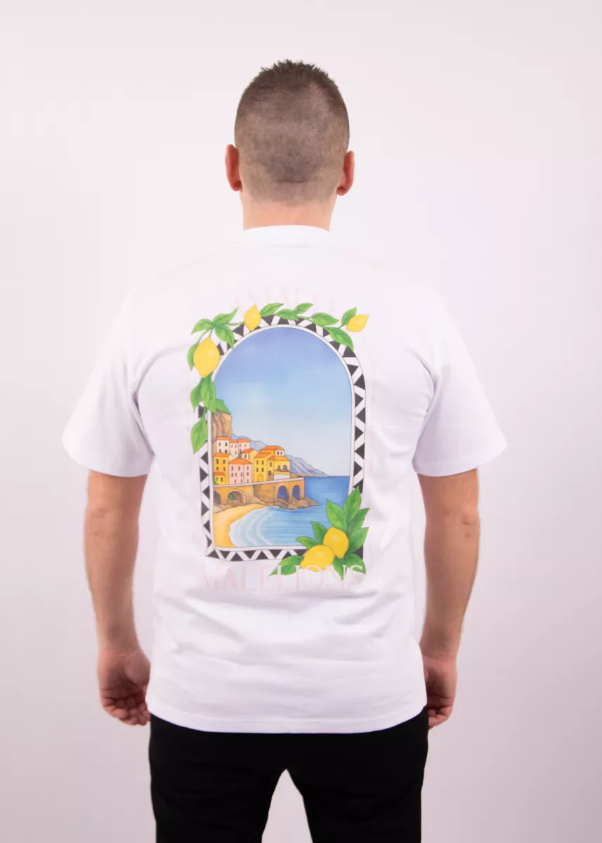 Malelions Amalfi Window T-Shirt 4 Malelions amalfi window t-shirt white