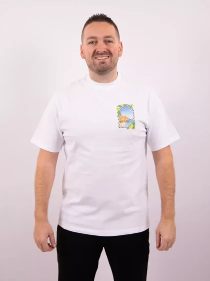 Malelions amalfi window t-shirt white