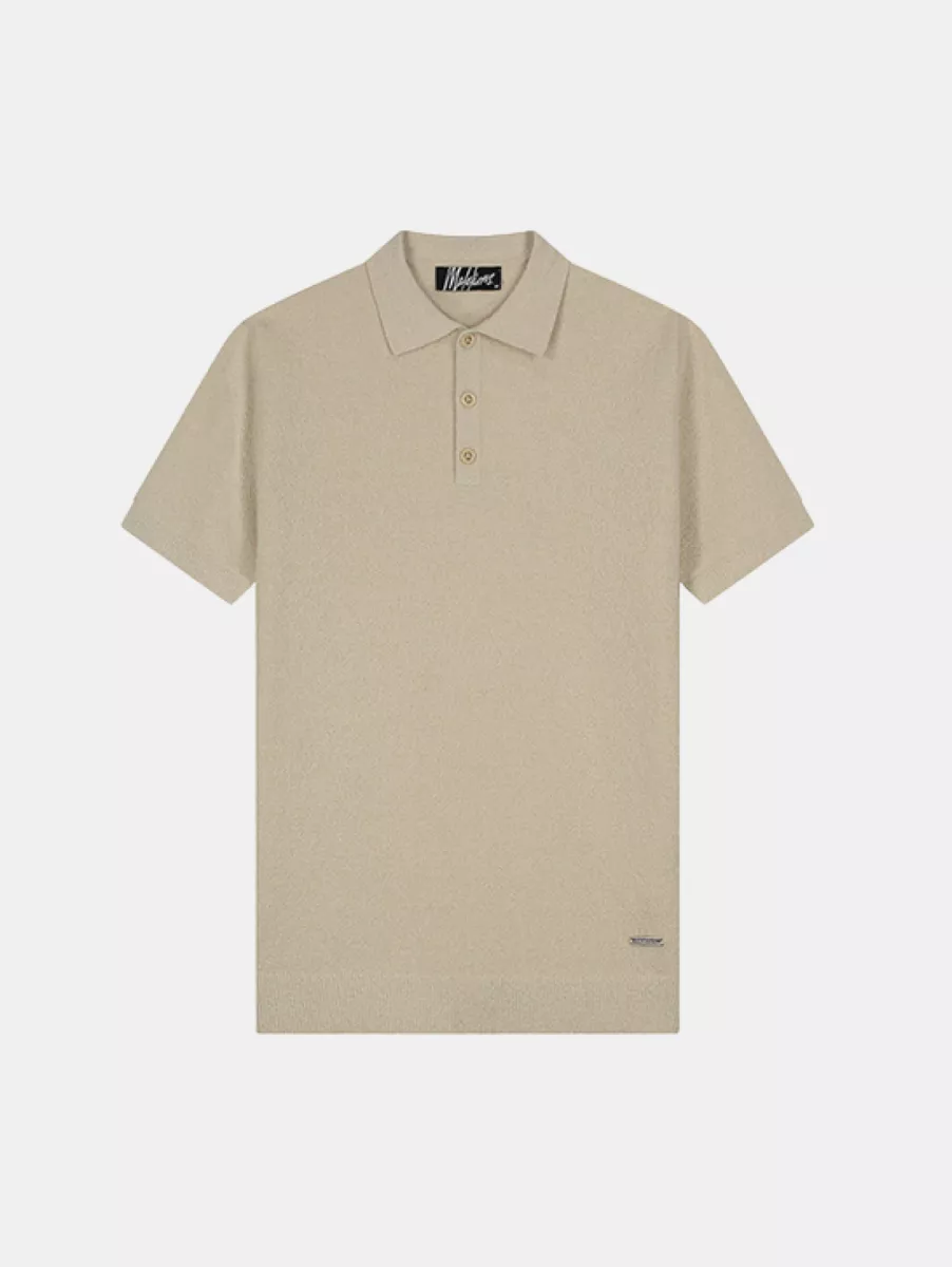 Malelions Boucle Polo 1 Malelions boucle polo light taupe