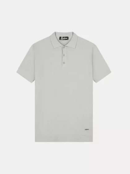 Malelions boucle polo pearl grey