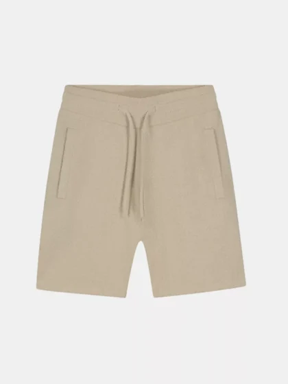 Malelions boucle shorts light taupe