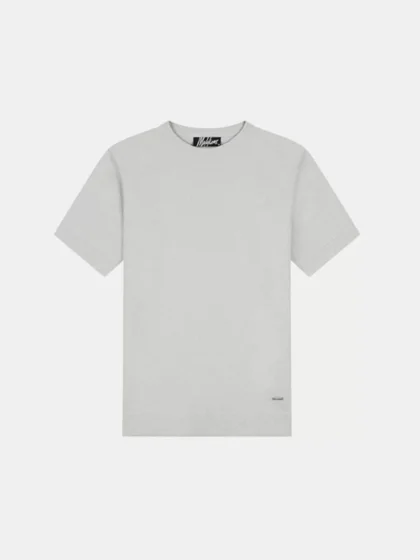 Malelions boucle t-shirt pearl grey