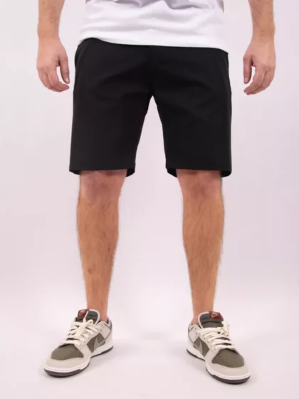 Malelions casual chino shorts black