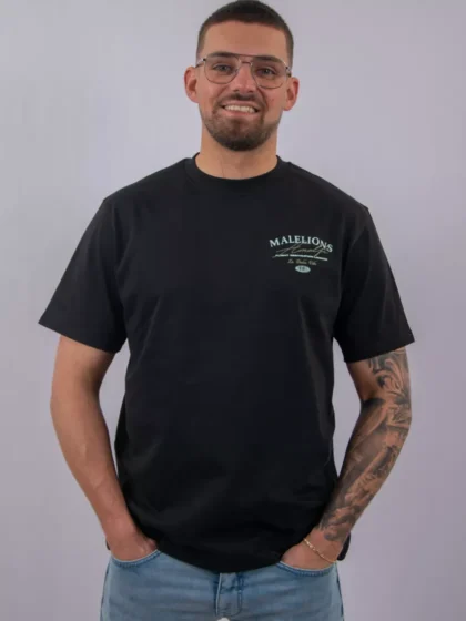 Malelions dolce vita t-shirt black