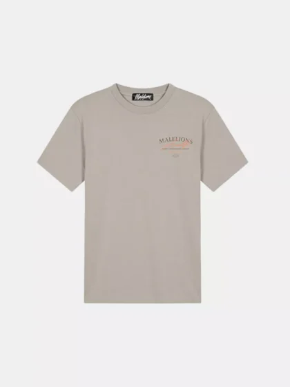 Malelions dolce vita t-shirt light taupe