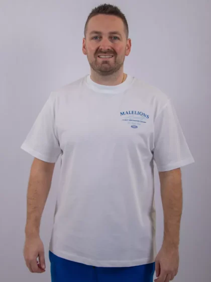 Malelions dolce vita t-shirt white