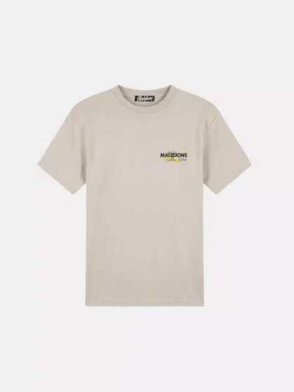 Malelions limone di capri t-shirt light taupe