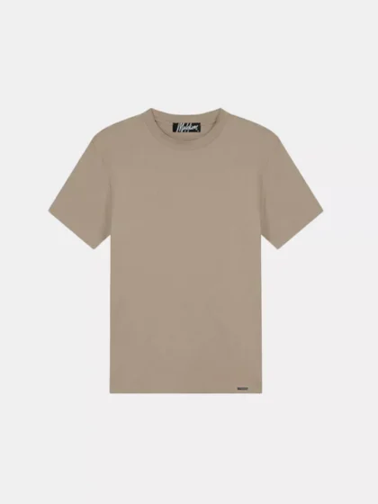 Malelions luxury t-shirt light taupe