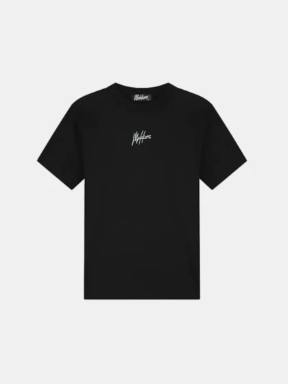 Malelions oversized split t-shirt black