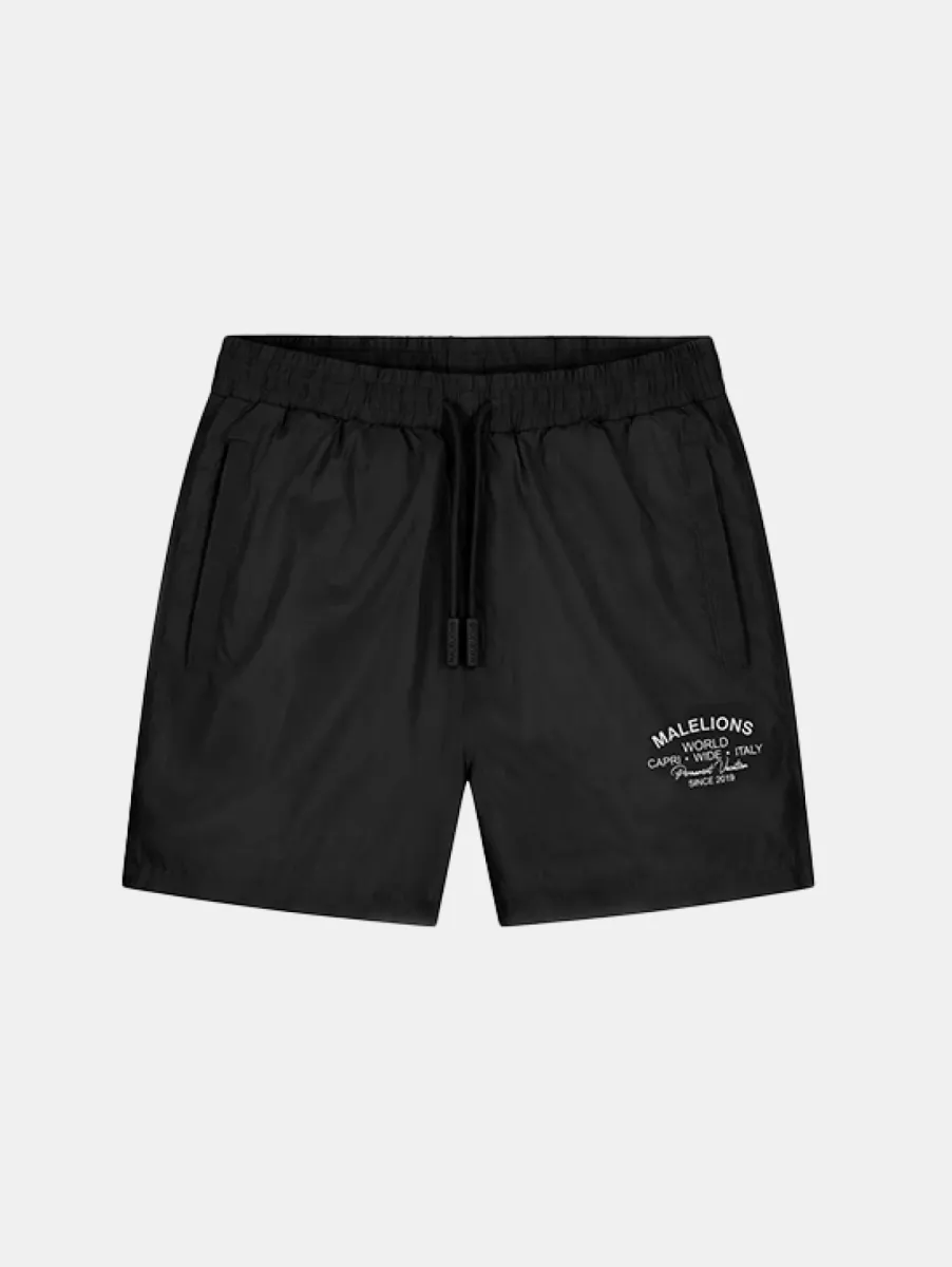 Malelions Permanent Vacation Swim Shorts 1 Malelions permanent vacation swim shorts black
