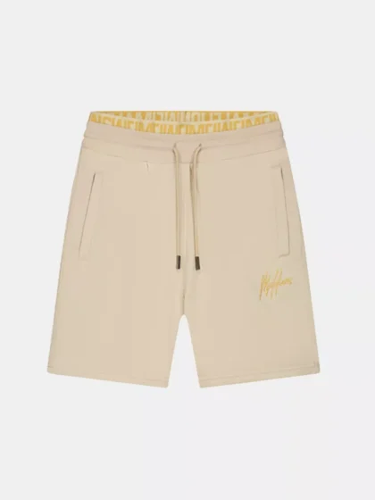 Malelions venetian shorts light taupe