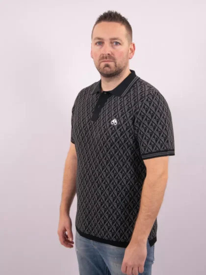 Moose Knuckles m16mk650h 1918 black/cement monogram