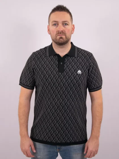 Moose Knuckles m16mk650h 1918 black/cement monogram