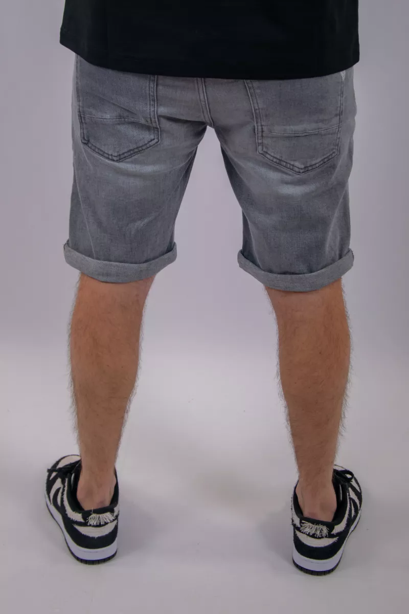Purewhite The Miles Slim Fit Denim Short 4 Purewhite the miles w1605 85 light grey