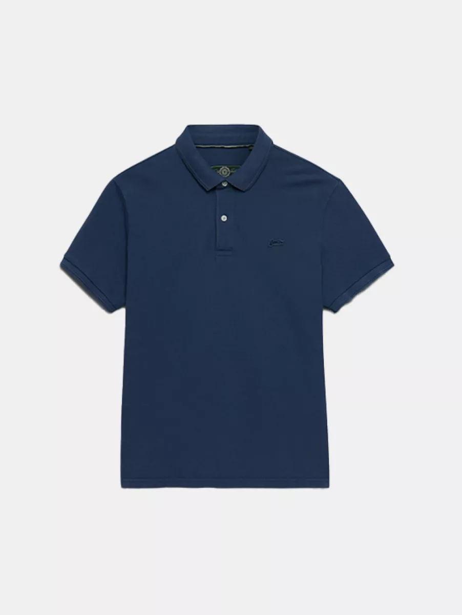 Superdry Classic Pique Polo 1 Superdry m1110452a d8y bay blue