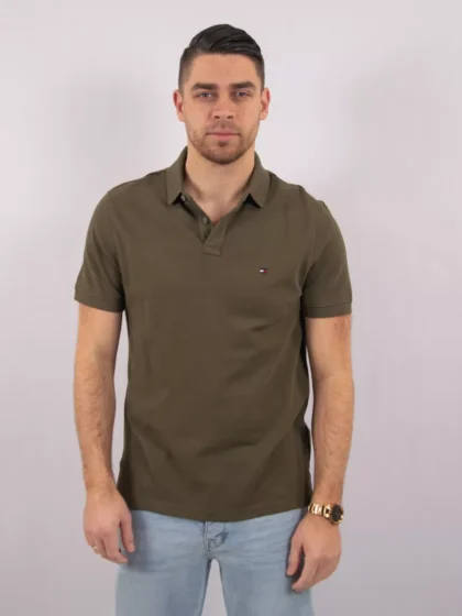 Tommy Hilfiger mw0mw17770 rbn platinum olive