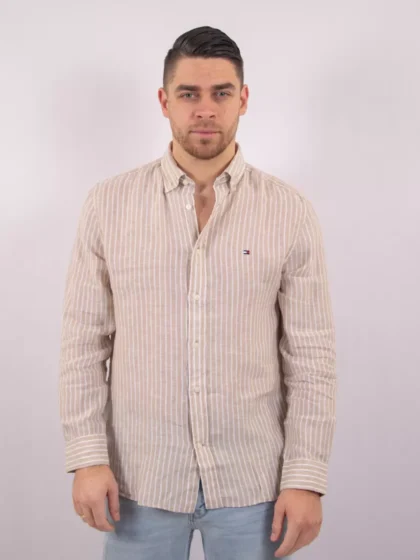 Tommy Hilfiger mw0mw42400 0bk sandalwood/stripe