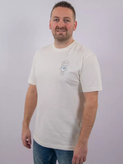 Wrong Friends akron t-shirt coconut white