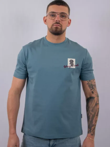 Wrong Friends baltimore t-shirt blue