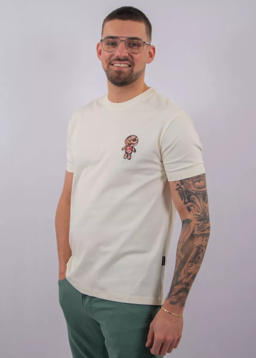 Wrong Friends Cabri T-Shirt 2 Wrong Friends cabri t-shirt coconut white