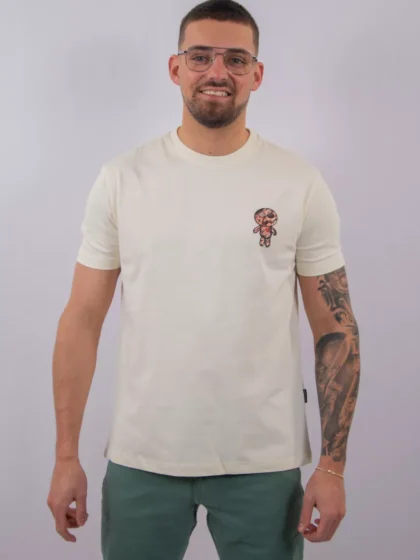 Wrong Friends cabri t-shirt coconut white