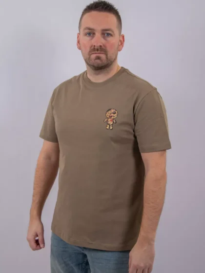 Wrong Friends cabri t-shirt khaki