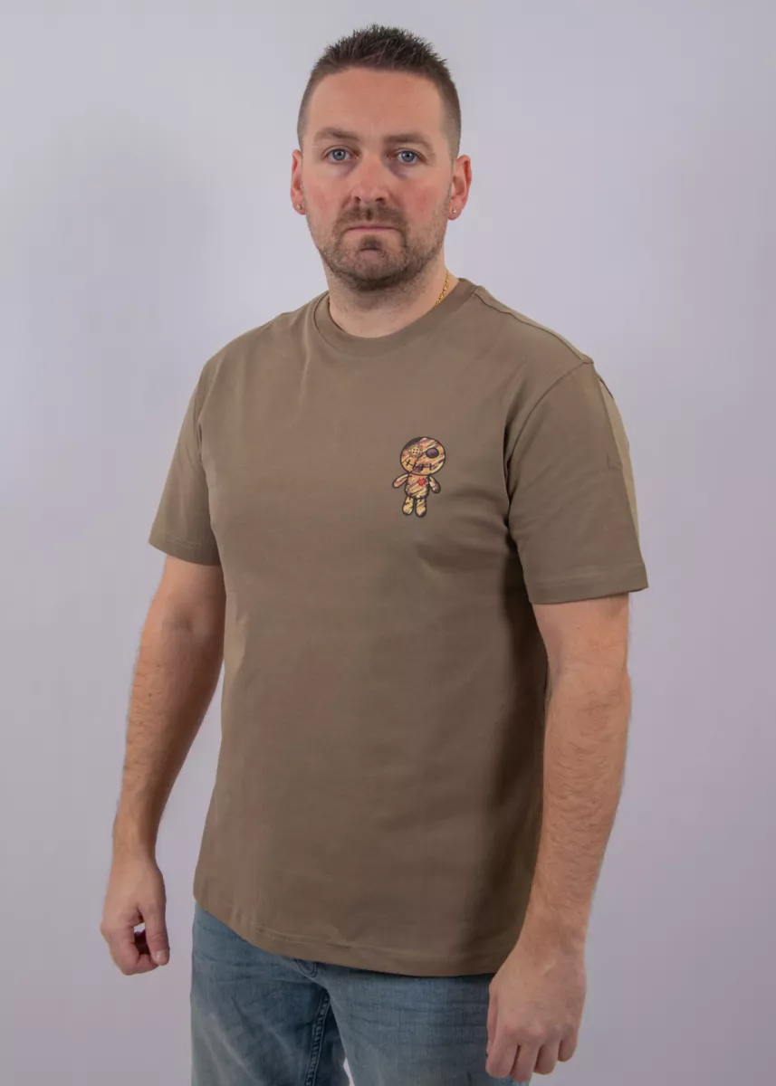 Wrong Friends Cabri T-Shirt 2 Wrong Friends cabri t-shirt khaki